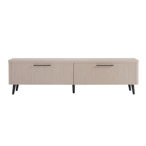 Jodie - Fluted TV Stand - Oak