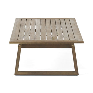 Belgian - Loveseat & Coffee Table Set With Water Resistant Cushions
