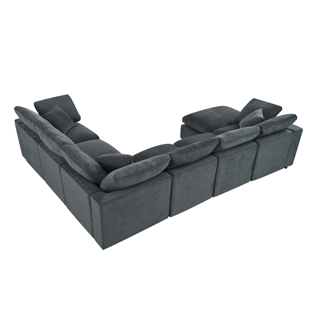 U_Style 120.8" Extra Large Modular Sectional Sofa