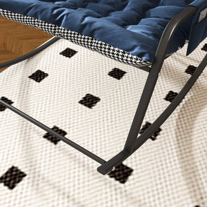 Rocking Chair With Storage, Cushions & Armrests