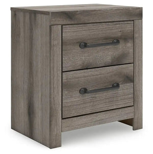 Graystorm - Two Drawer Night Stand - Brown Gray - Best Buy Furniture