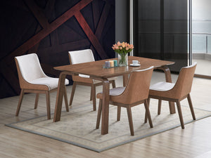 Ginny - Dining Table - Walnut - Best Buy Furniture