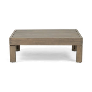 OANA 3-Piece Love Seat Set with Coffee Table, Dark