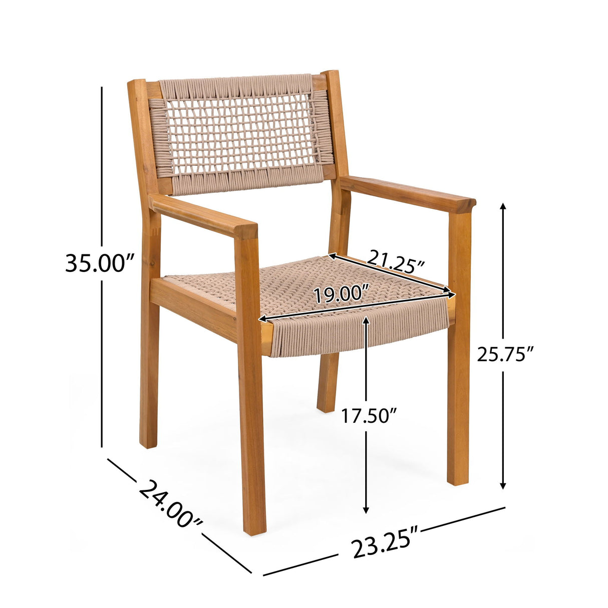 Outdoor Dining Patio Chairs (Set of 2) - Best Buy Furniture