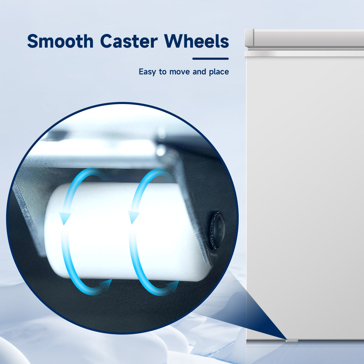 ORIKOOL 5.0 Cu.ft Chest Freezer