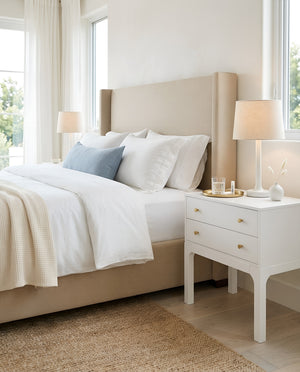 Alonso 2-Drawer Modern Nightstand