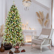 6ft-Pre-Lit-Artificial-Christmas-Tree-with-380-Warm-White-LED-Lights-Christmas-Trees