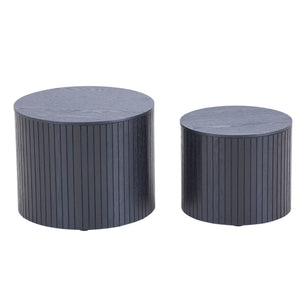 Handcrafted Nested Table Set, 2 Pieces