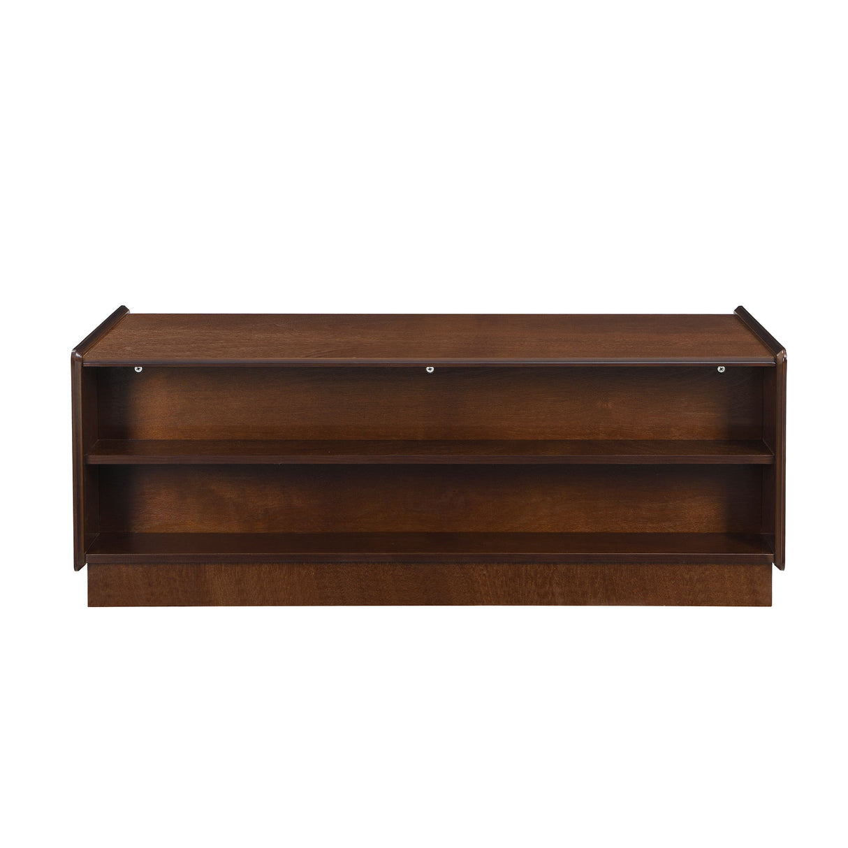 Modern Rectangle Coffee Table With 4 Drawers And 2 Display Shelves