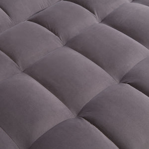 Modern Loveseat Futon Sofa With Pullout Bed, Adjustable Reclining Backrest, Toss Pillows