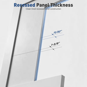 30 In. x 80 In. Shaker Door