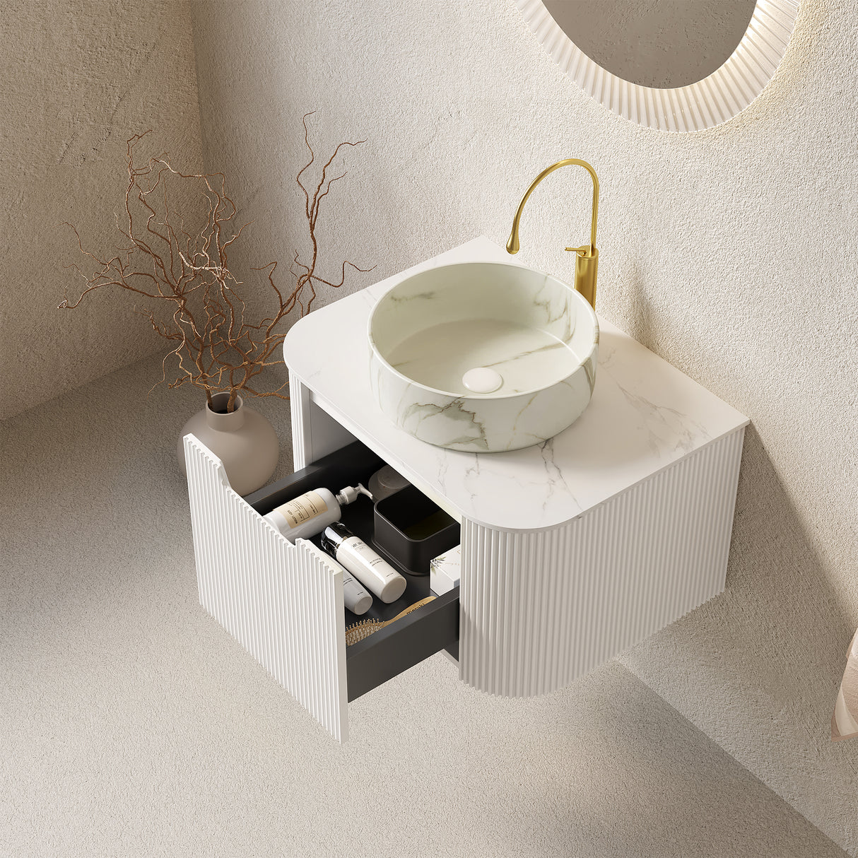 DINA 24" Bathroom Vanity & Sink