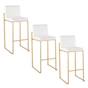 Fuji - Contemporary Design High Back Barstool