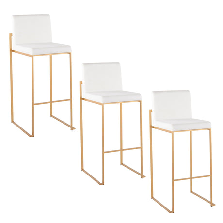 Fuji - Contemporary Design High Back Barstool