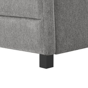 Elegant Daybed With Trundle Upholstered Tufted Sofa Bed