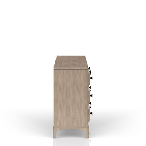 6 Drawer Dresser - Sand - Wood