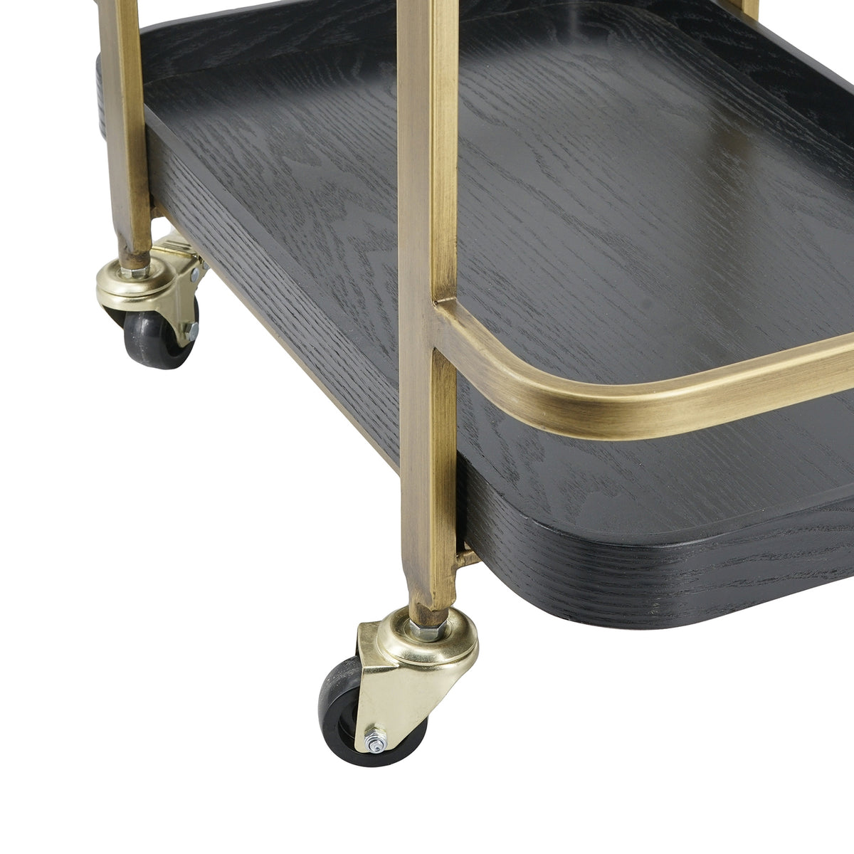 23.8" x 15.2" Metal Bar Cart