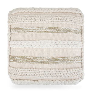 Sommer - Handcrafted Square Pouf