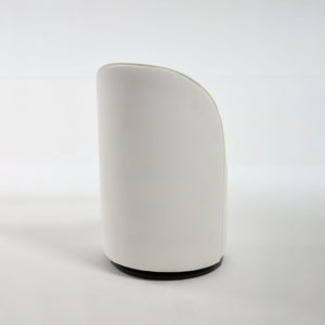 360 Degree Swivel Armless Dining Barrel Chair