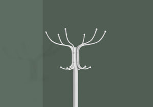 Coat Rack, Hall Tree, Free Standing, 12 Hooks, Entryway, 70"H, Umbrella Holder, Contemporary & Modern - Best Buy Furniture