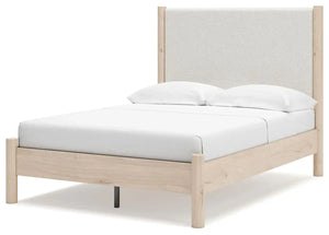 Cadmori - Upholstered Panel Bed - Best Buy Furniture
