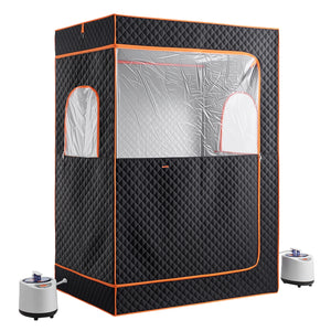 Upgraded Portable Steam Sauna for Home, 2 Person Spa Tent