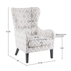 Arianna - Swoop Wing Chair