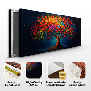 Rainbow Bloom Wall Art
