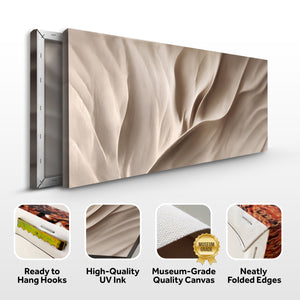 Soft Waves of Elegance Wall Art