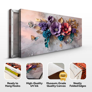 Floral Symphony Wall Art