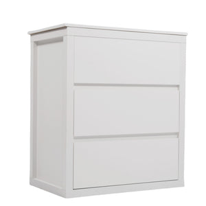 Double Sinks Bathroom Vanity Set With 2 Ceramic Basins
