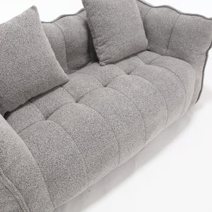 Cozy Beanbag Chair With High Resilience Foam Core For 2