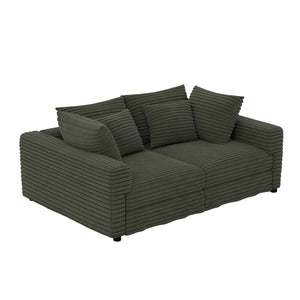 4 Seat Sofa, Deep Seat Couches With Soft Pillows