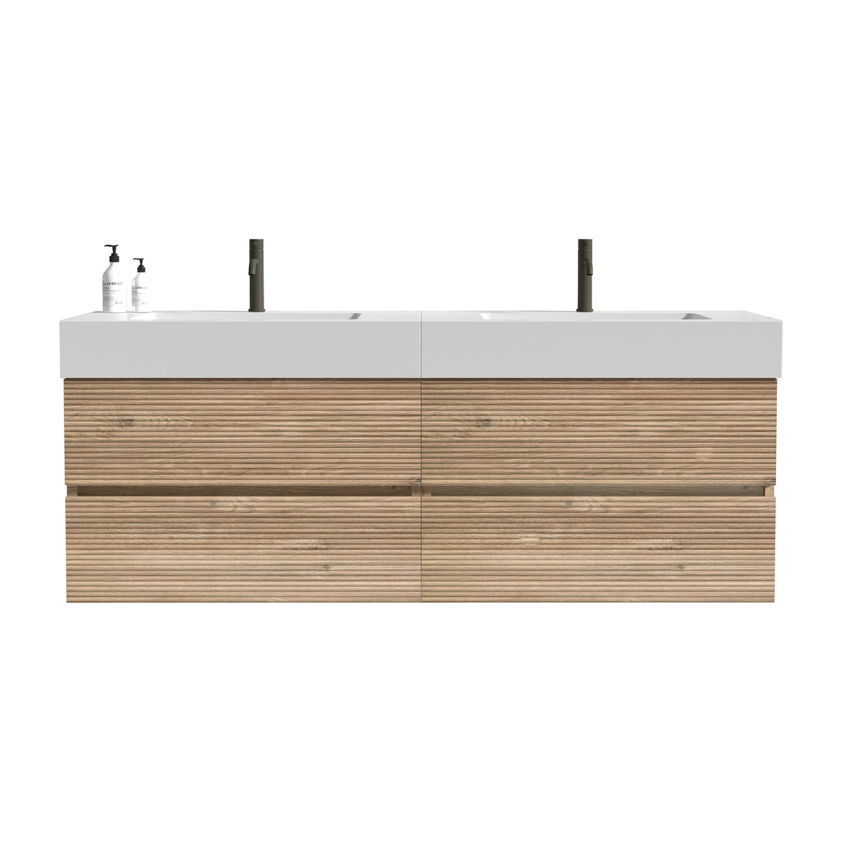 Grace 60" Bathroom Vanity with Double Drawers