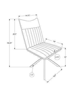 Dining Chair, Side, Upholstered For Dining Room, Modern - Best Buy Furniture
