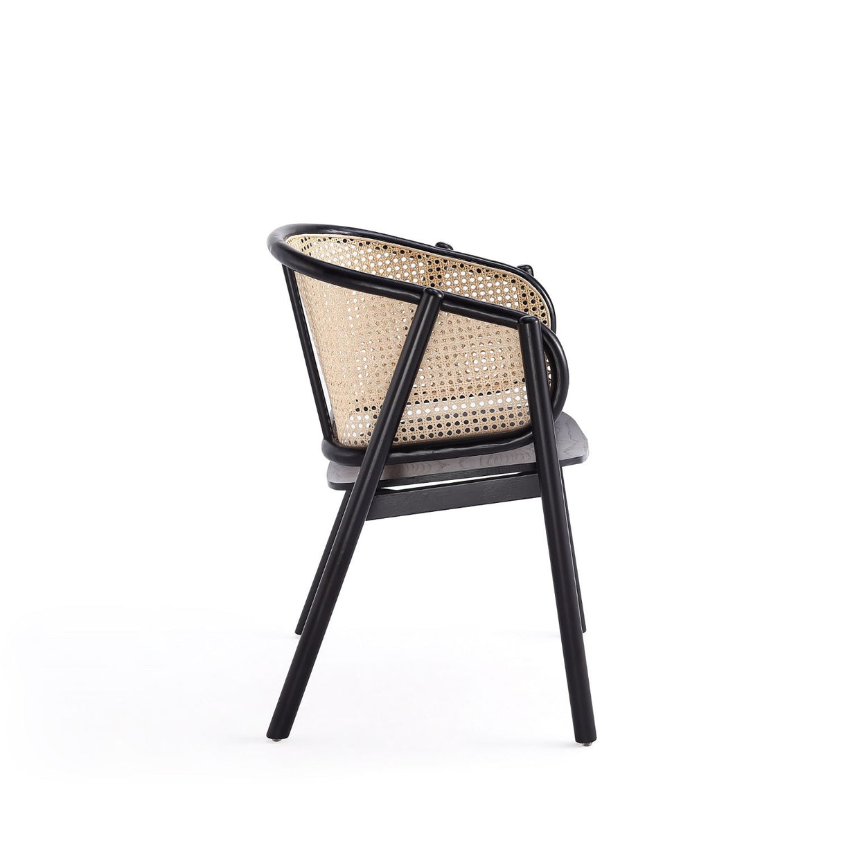 Versailles - Accent Armchair - Black / Natural