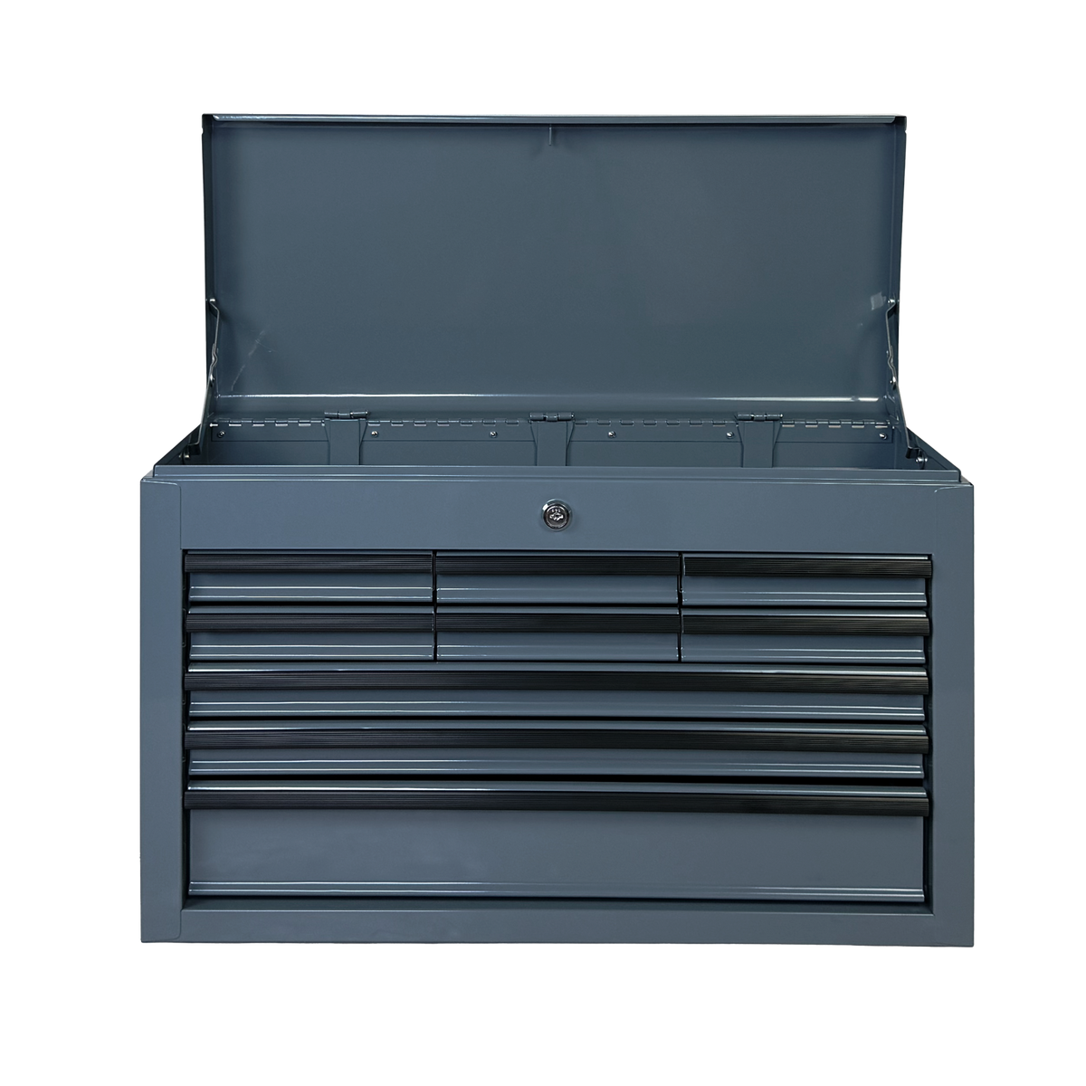 Heavy Duty Metal Tool Box - 24-inch Portable Organizer