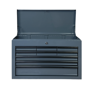 Heavy Duty Metal Tool Box - 24-inch Portable Organizer