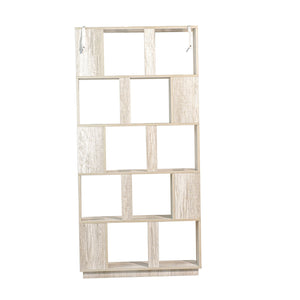 Modern 5 Tier Open Storage Bookcase