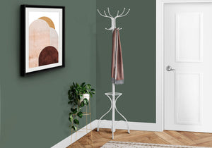 Coat Rack, Hall Tree, Free Standing, 12 Hooks, Entryway, 70"H, Umbrella Holder, Contemporary & Modern - Best Buy Furniture