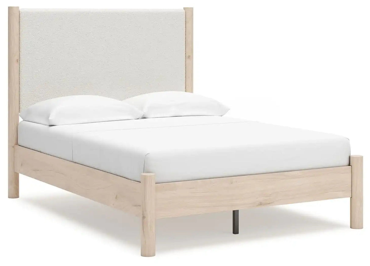 Cadmori - Upholstered Panel Bed - Best Buy Furniture