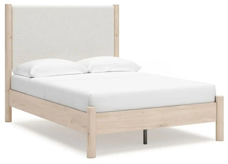 Cadmori - Upholstered Panel Bed - Best Buy Furniture