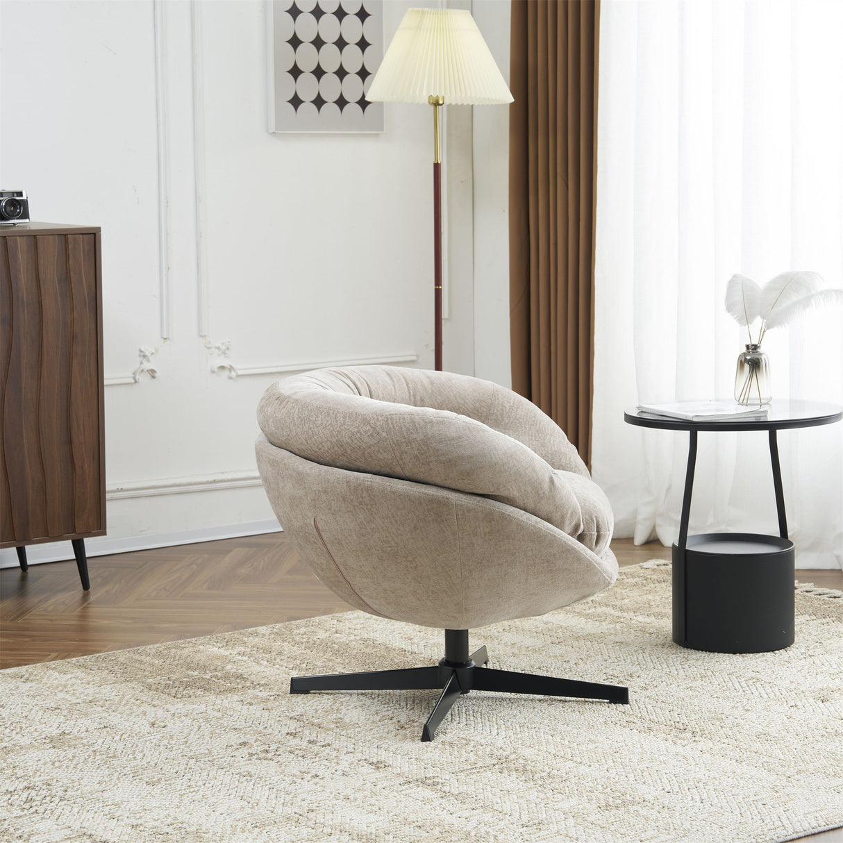 Modern Office Chair With 360 Degree Swivel