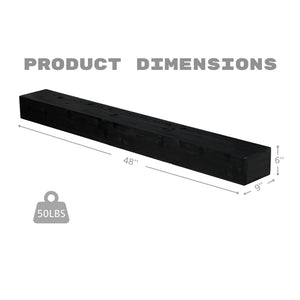 Fireplace Mantel Floating Shelf For Home Decor