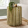 Drum Accent Side Table, Stylish Scalloped Design - Best Buy Furniture