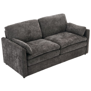 Cozy Upholstered Cushion Loveseat Sofa For Living Room