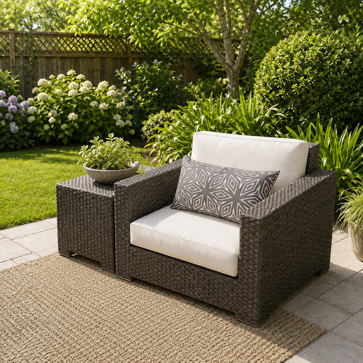 2 Pack Outdoor Lumbar Pillow Covers