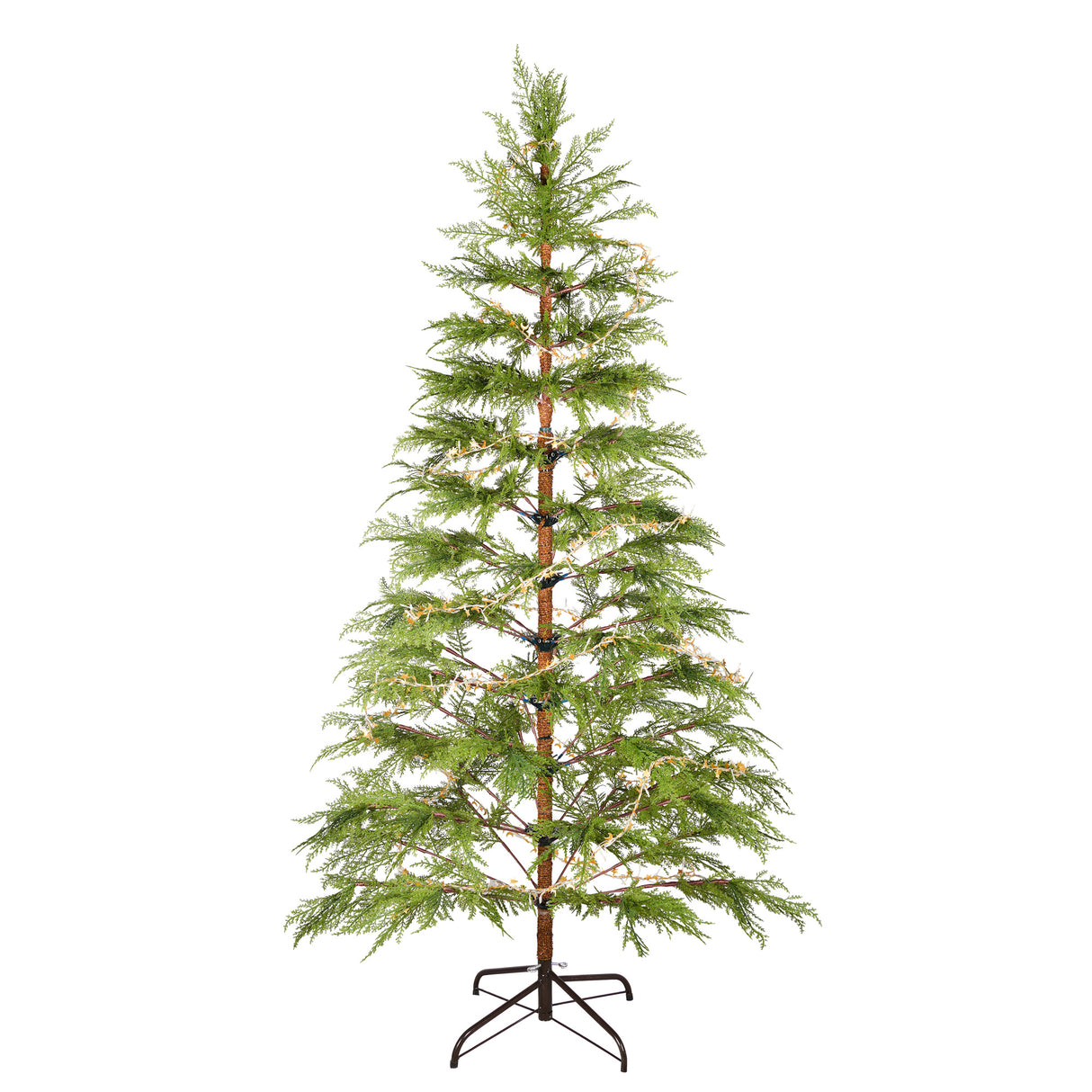 6 Feet Artificial Full Christmas Tree with LED Lights