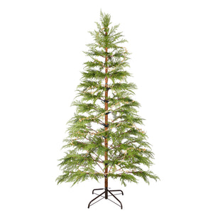6 Feet Artificial Full Christmas Tree with LED Lights