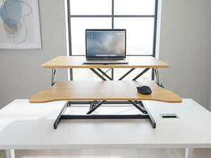 32 Inch Height Adjustable Desk Converter